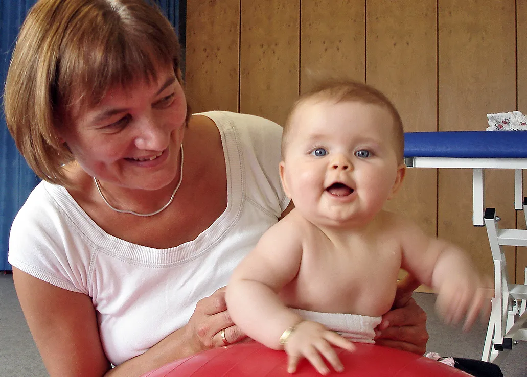 Therapeutin und Baby